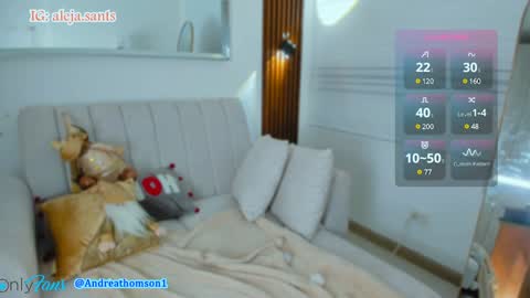 Snapshot of andreathomson chatting on December 18, 1:15 am Please call me Andrea online show from December 18, 1:15 am