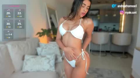 Snapshot of andreathomson chatting on September 22, 2:30 pm Please call me Andrea online show from September 22, 2:30 pm