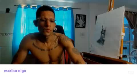 Andres white online show from April 19, 3:33 pm