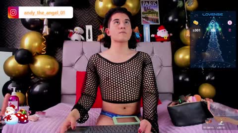 andy angel online show from December 24, 5:02 pm