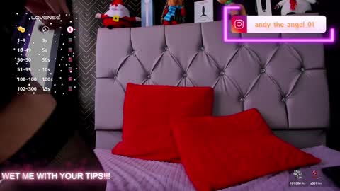 andy angel online show from January 10, 3:48 pm