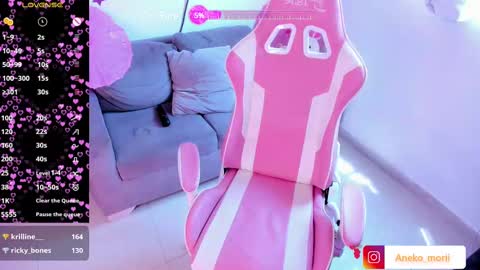 Snapshot of aneko_morii chatting on March 9, 4:22 pm online show from March 9, 4:22 pm