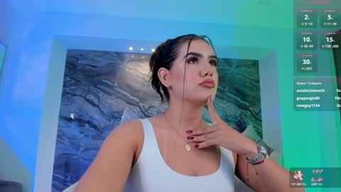 Snapshot of angelicavega_ chatting on January 18, 12:46 am Angelica Vega online show from January 18, 12:46 am