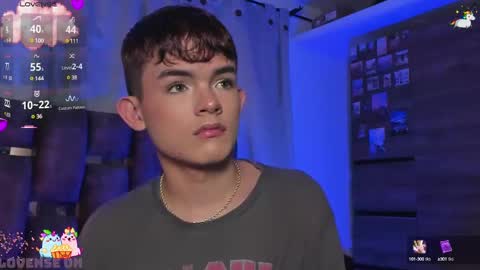 Angelo I work from home this is my room  online show from March 12, 5:57 am