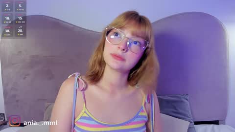 Snapshot of ania_mml chatting on January 20, 8:18 pm Ania online show from January 20, 8:18 pm