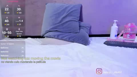 Snapshot of ania_mml chatting on February 26, 11:48 pm Ania online show from February 26, 11:48 pm