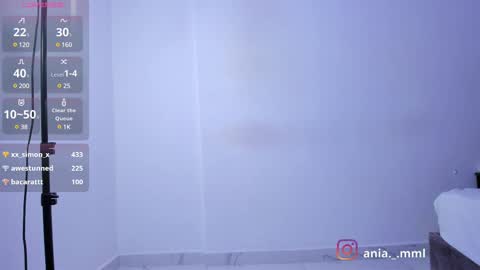 Snapshot of ania_mml chatting on February 27, 2:53 am Ania online show from February 27, 2:53 am