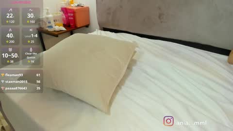 Snapshot of ania_mml chatting on March 4, 2:06 am Ania online show from March 4, 2:06 am