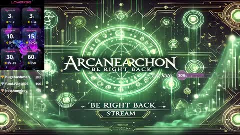 Snapshot of arcanearchon chatting on January 23, 6:03 pm Arcane Archon online show from January 23, 6:03 pm