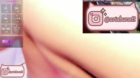 Snapshot of aria_bursett chatting on September 26, 3:16 pm Aria online show from September 26, 3:16 pm
