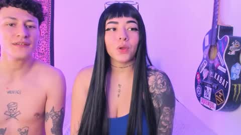 Aria and Orien online show from March 19, 6:23 pm