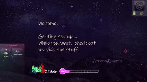 Atrena online show from January 15, 2:27 am