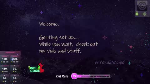 Atrena online show from February 9, 2:28 am