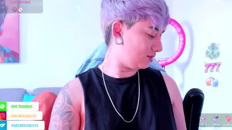 Axel Rouse online show from April 18, 7:07 pm