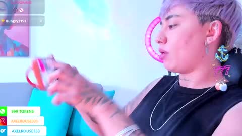 Axel Rouse online show from April 18, 7:58 pm