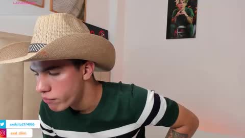 axel slim online show from December 2, 8:15 pm