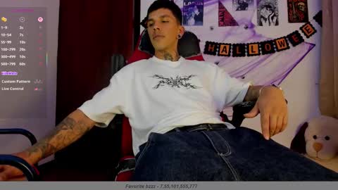 Snapshot of baby_gio chatting on October 15, 11:49 pm OF GxoXabs online show from October 15, 11:49 pm