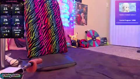 Snapshot of babyzelda chatting on December 28, 8:26 am BabyZelda online show from December 28, 8:26 am