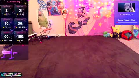 Snapshot of babyzelda chatting on January 7, 8:31 pm BabyZelda online show from January 7, 8:31 pm