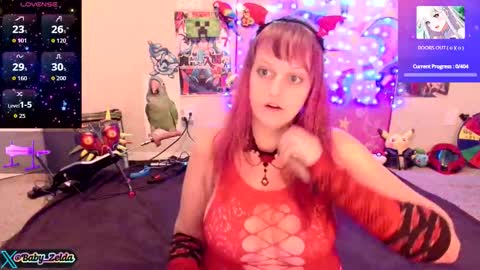 Snapshot of babyzelda chatting on October 15, 9:53 am BabyZelda online show from October 15, 9:53 am