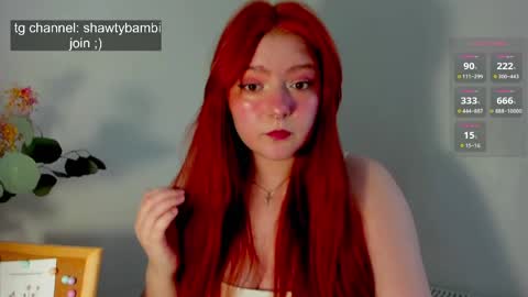 Snapshot of bambimayy chatting on April 25, 11:13 am May 3 online show from April 25, 11:13 am