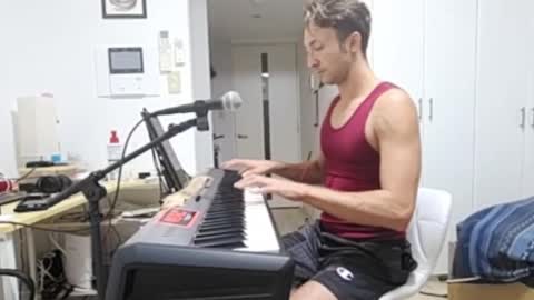 BareBritPianist online show from October 24, 8:00 am