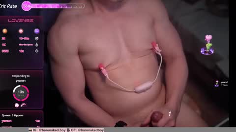 Barenaked boy online show from March 9, 10:08 pm