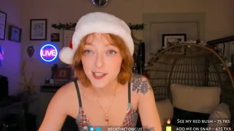Beck the tongue online show from December 21, 3:46 am