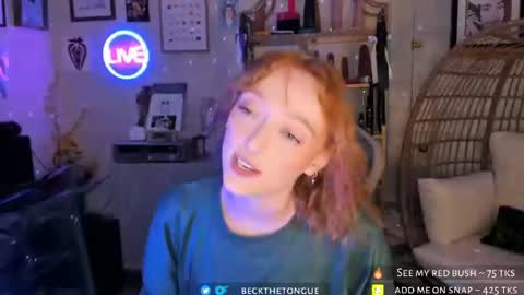 Beck the tongue online show from July 26, 2:42 am