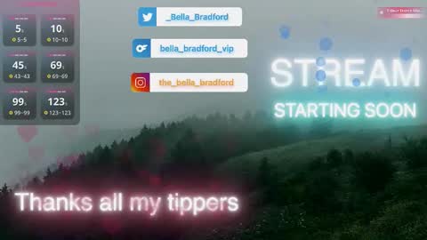 Snapshot of bella_bradford chatting on October 29, 2:03 am Bella Bradford online show from October 29, 2:03 am