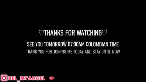 In instagran bel myangel online show from March 12, 7:28 pm