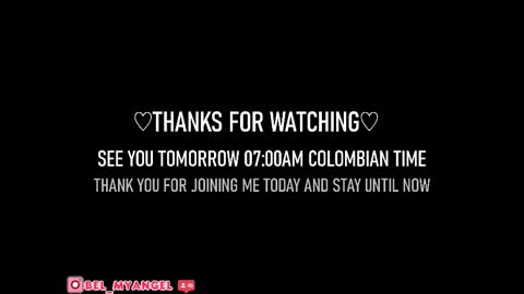 In instagran bel myangel online show from January 31, 7:11 pm