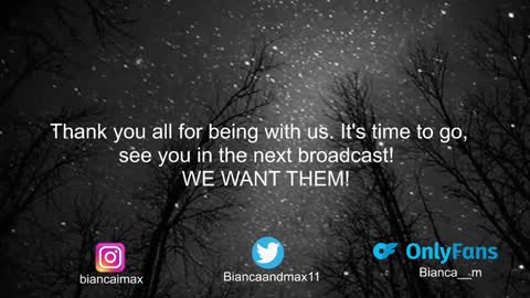 Snapshot of bianca_and_maxwell chatting on February 3, 1:51 pm bianca and maxwell online show from February 3, 1:51 pm