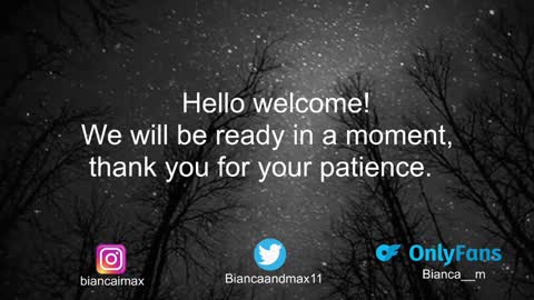 Snapshot of bianca_and_maxwell chatting on February 6, 12:54 am bianca and maxwell online show from February 6, 12:54 am