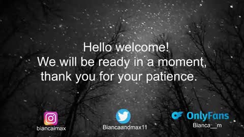 Snapshot of bianca_and_maxwell chatting on February 13, 3:24 pm bianca and maxwell online show from February 13, 3:24 pm