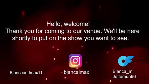 bianca and maxwell online show from March 17, 1:14 pm