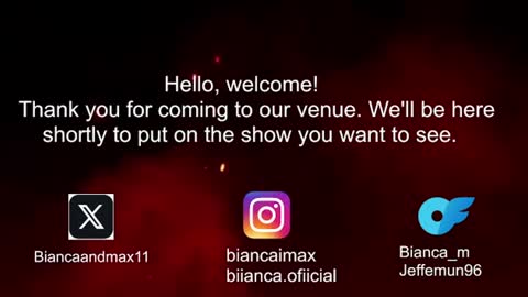 bianca and maxwell online show from June 22, 1:19 pm