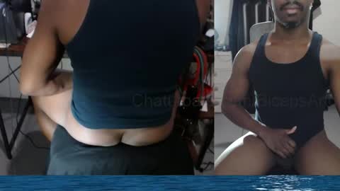 Snapshot of bicepsandfrot chatting on April 16, 8:26 am BicepsandFrot online show from April 16, 8:26 am