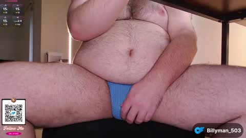 Snapshot of billyman503 chatting on January 31, 11:35 pm BillyMan   online show from January 31, 11:35 pm