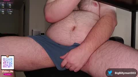 Snapshot of billyman503 chatting on February 12, 8:27 am BillyMan   online show from February 12, 8:27 am