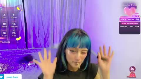 Snapshot of blazing_haze chatting on July 30, 8:19 pm Susan Haze online show from July 30, 8:19 pm
