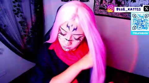 Snapshot of blue_katt chatting on July 2, 3:23 am blue katt online show from July 2, 3:23 am