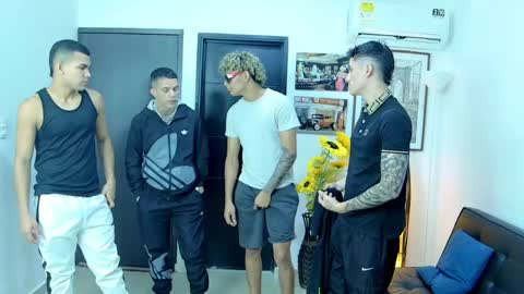 Snapshot of boysgang_sex chatting on April 28, 11:15 am Angelo Mark Fernando Taylor online show from April 28, 11:15 am