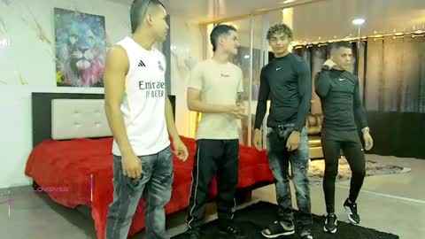 Snapshot of boysgang_sex chatting on May 4, 11:06 am Angelo Mark Fernando Taylor online show from May 4, 11:06 am