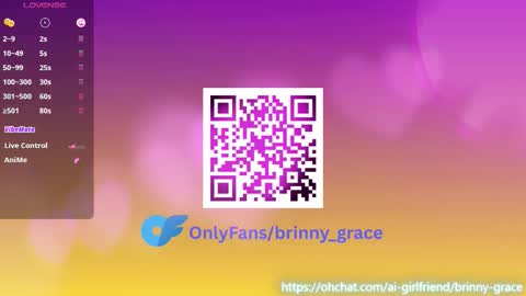 Snapshot of brinny_grace chatting on September 10, 8:25 am brinny_grace online show from September 10, 8:25 am