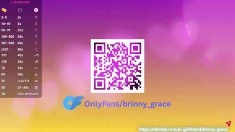 Snapshot of brinny_grace chatting on September 17, 8:38 am brinny_grace online show from September 17, 8:38 am