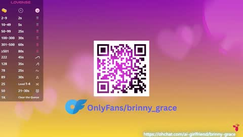 Snapshot of brinny_grace chatting on October 13, 8:47 am brinny_grace online show from October 13, 8:47 am