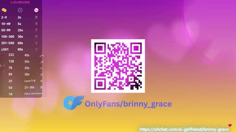 Snapshot of brinny_grace chatting on October 14, 9:10 am brinny_grace online show from October 14, 9:10 am