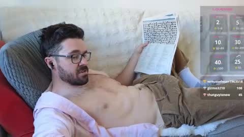 Callum online show from April 25, 1:41 pm