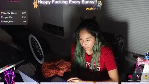 Tokki  bunny  online show from December 1, 11:14 pm